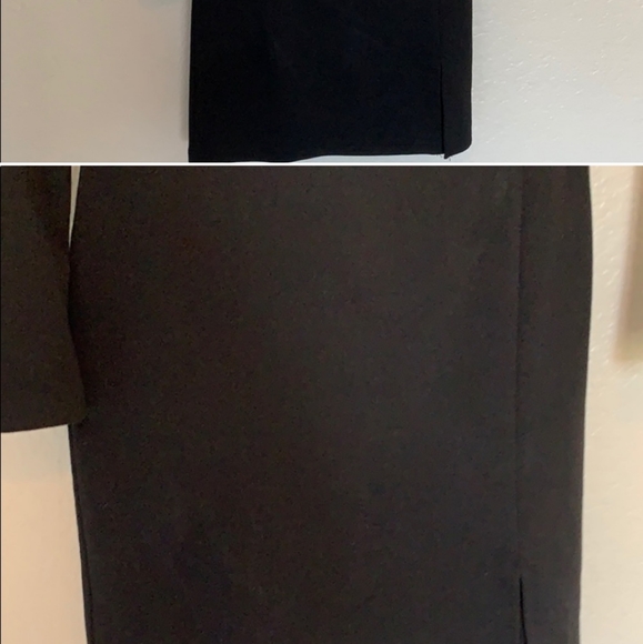 Nasty Gal Sexy Little Black Dress Off Shoulder Mini with Slit Med NWOT - Picture 6 of 6